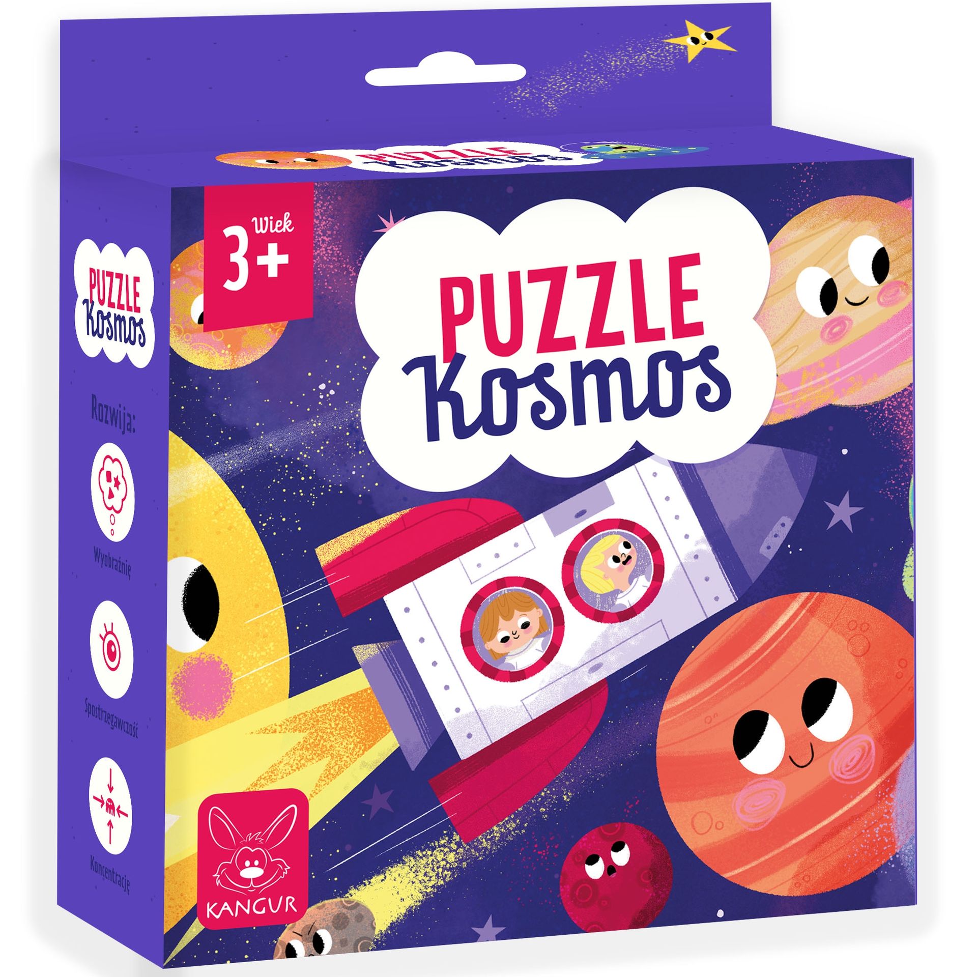 Puzzle 30: Kosmos. Wiek: 3+