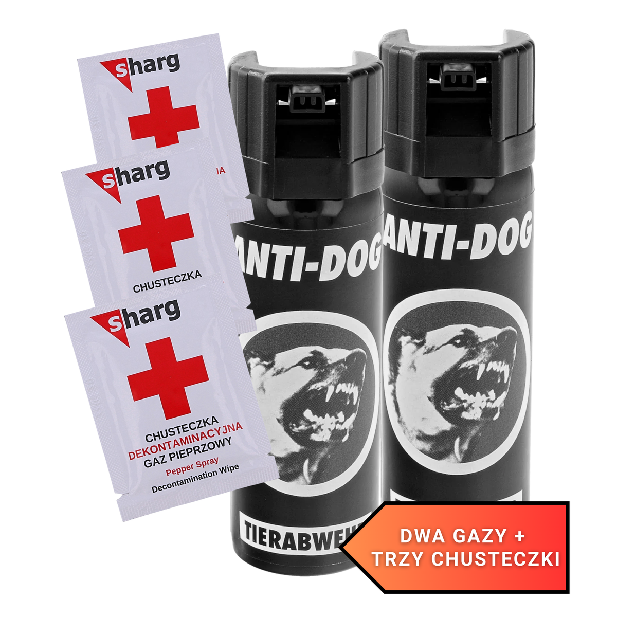 Gaz pieprzowy Hoernecke Anti-Dog Cone 63 ml - stożek