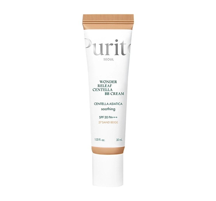 Purito Wonder Releaf Centella SPF30 PA+++ krem BB z wąkrotą azjatycką 27 Sand Beige 30ml