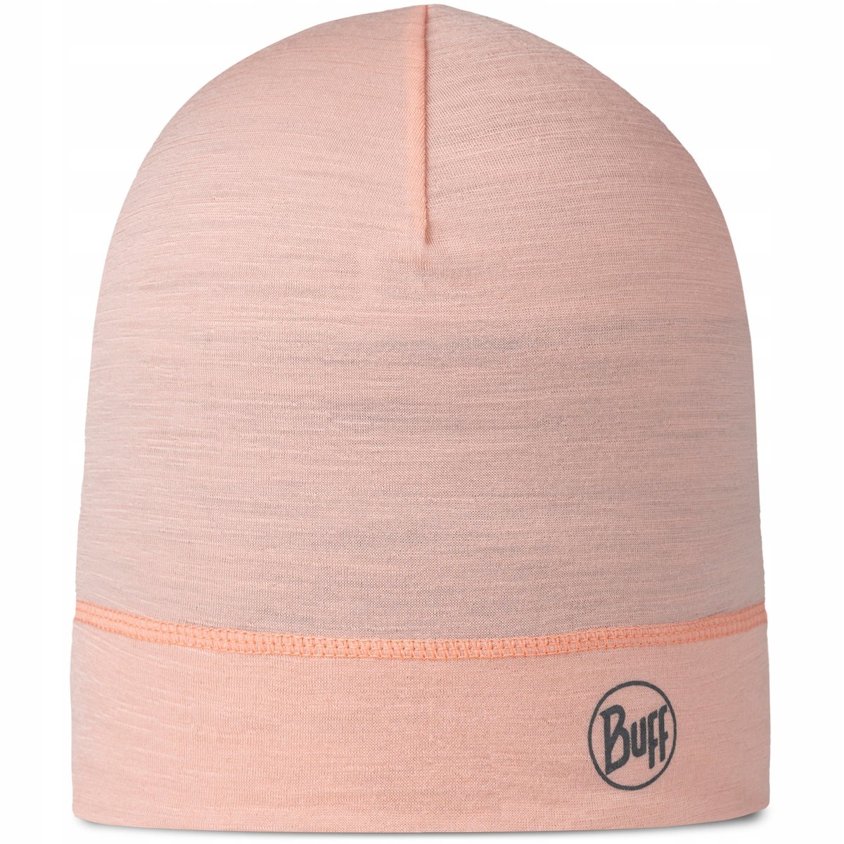 BUFF Czapka zimowa wełna Merino Lightweight Beanie Solid kolor różowy