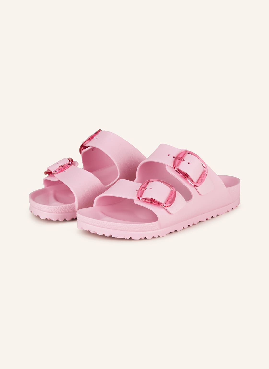 Birkenstock Klapki Arizona Stealth Buckle pink
