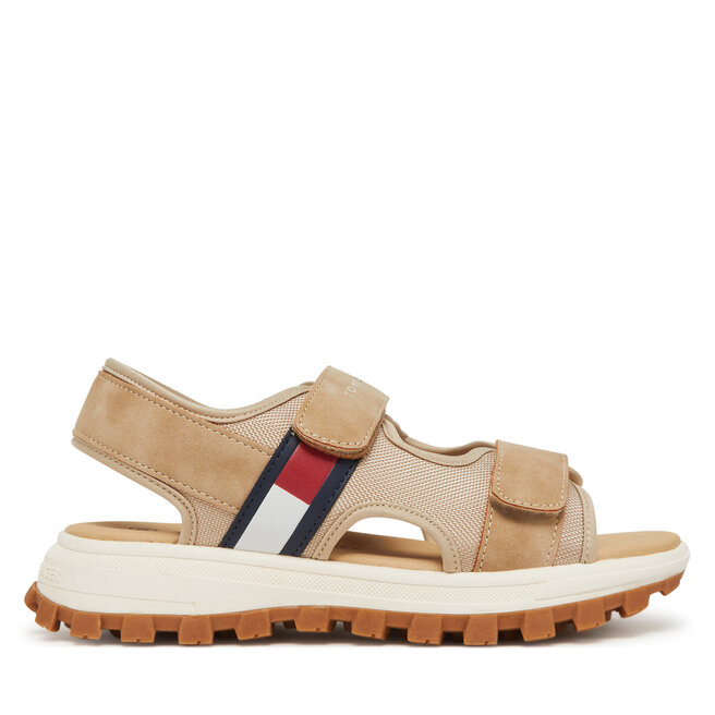 Sandały Tommy Hilfiger T3B2-33901-1692500 S Beżowy
