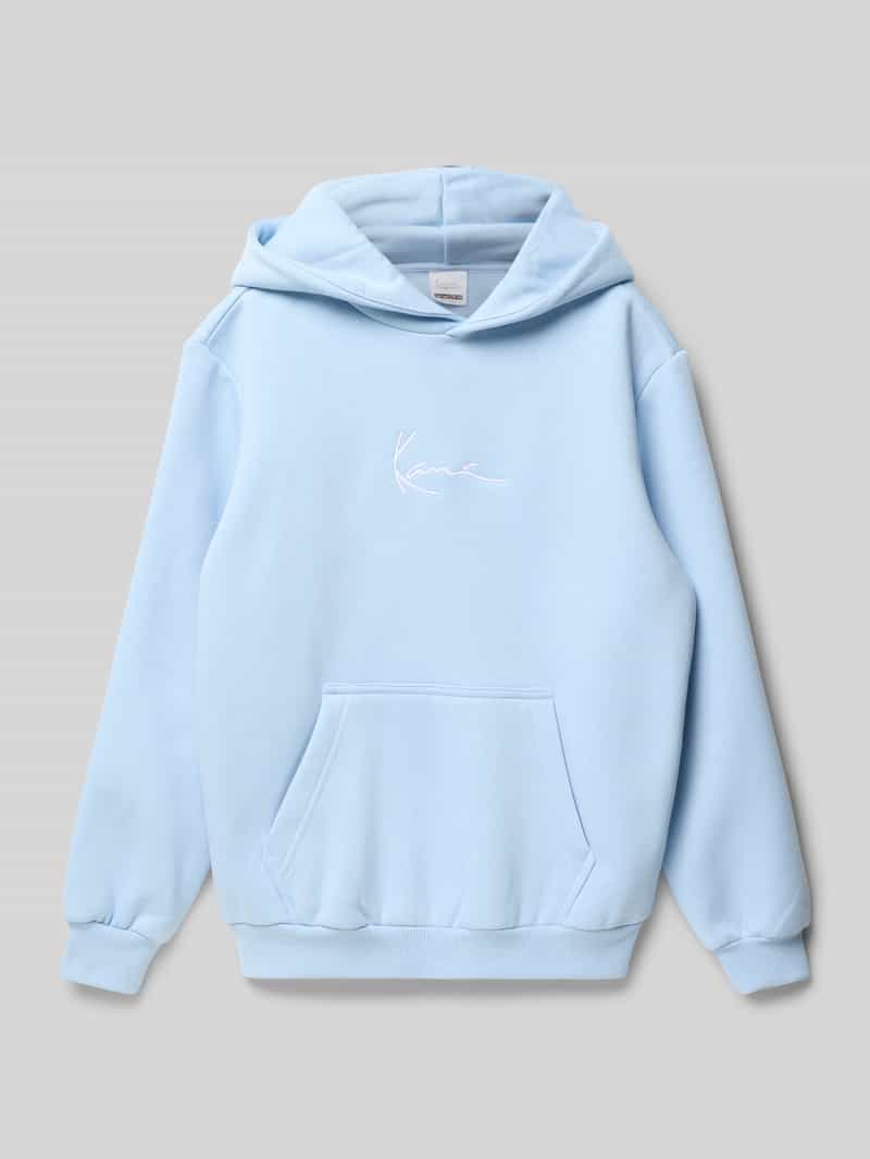 Bluza z kapturem z wyhaftowanym logo