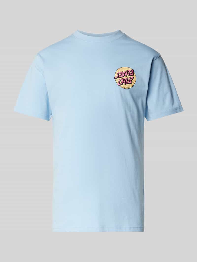 T-shirt z nadrukiem z logo