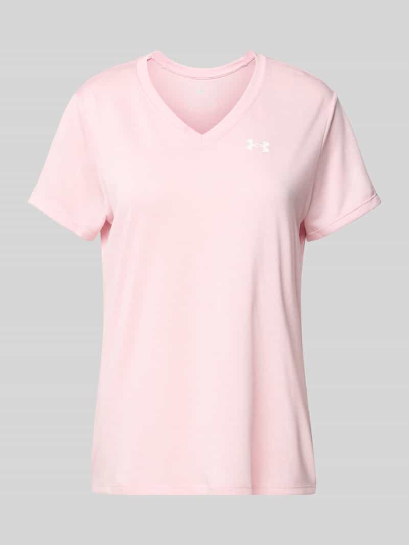 T-shirt z nadrukiem z logo
