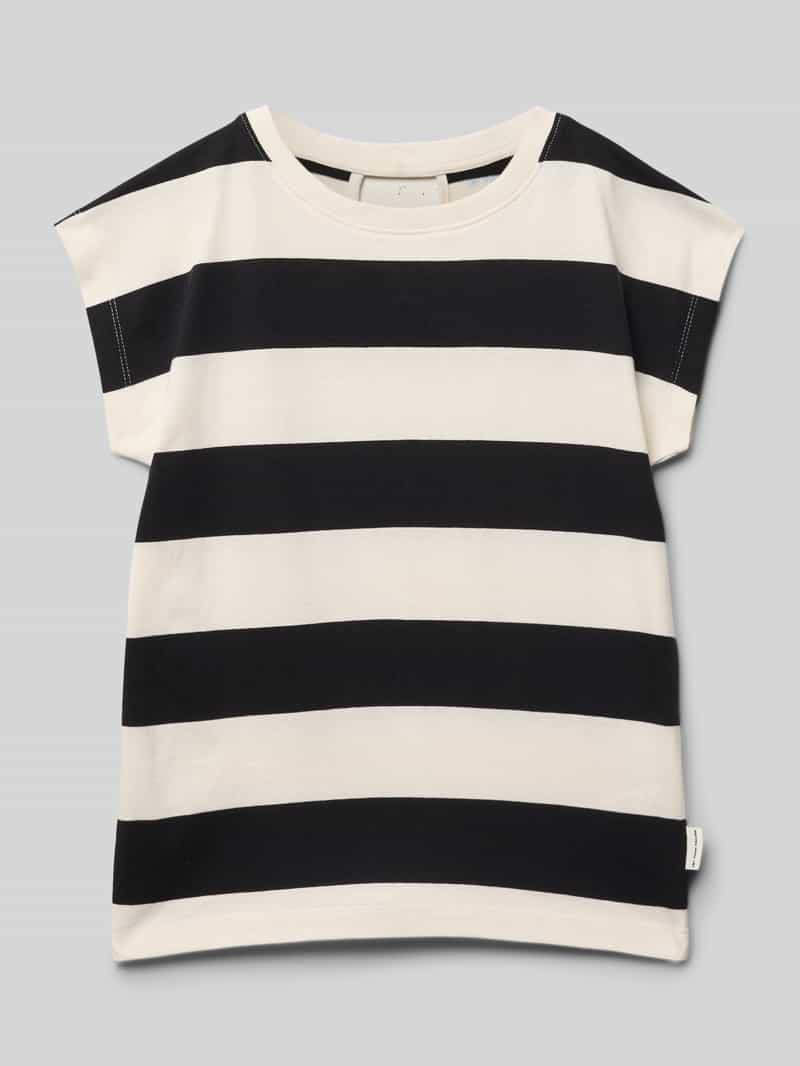 T-shirt o kroju oversized z czystej bawełny