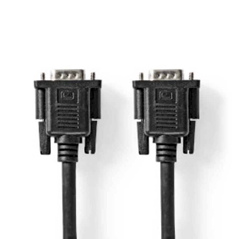Nedis CCGL59100BK50 kabel VGA 5 m VGA (D-Sub) Czarny
