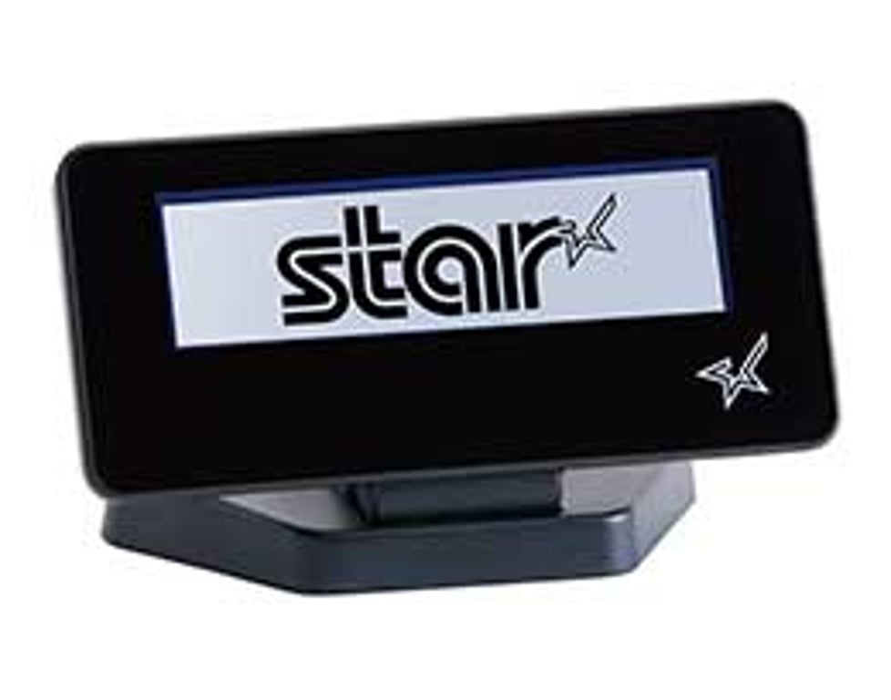 Star Micronics SCD222U 20 cyfr(y) USB 2.0 Czarny
