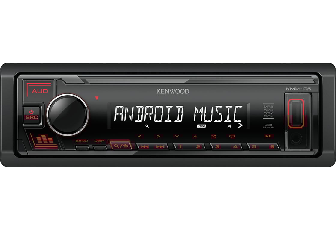 Kenwood KMM-105RY Czarny 50 W
