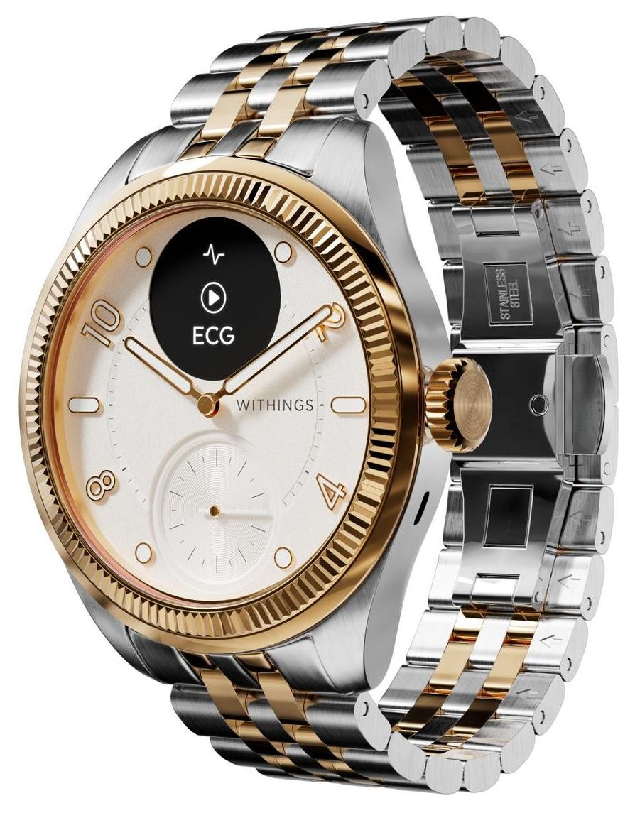 Withings Scanwatch Nova Brilliant 39mm Gold