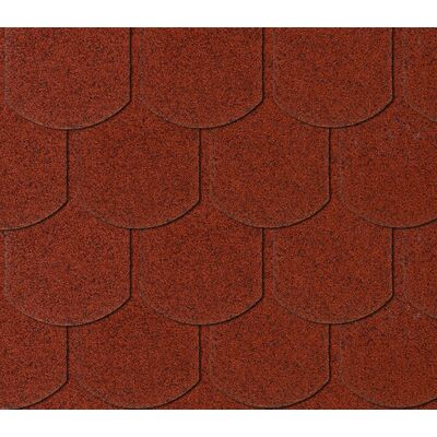 Gont bitumiczny karpiówka czerwony