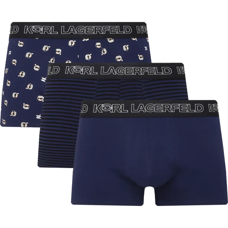 Karl Lagerfeld Bokserki 3-pack Ikon