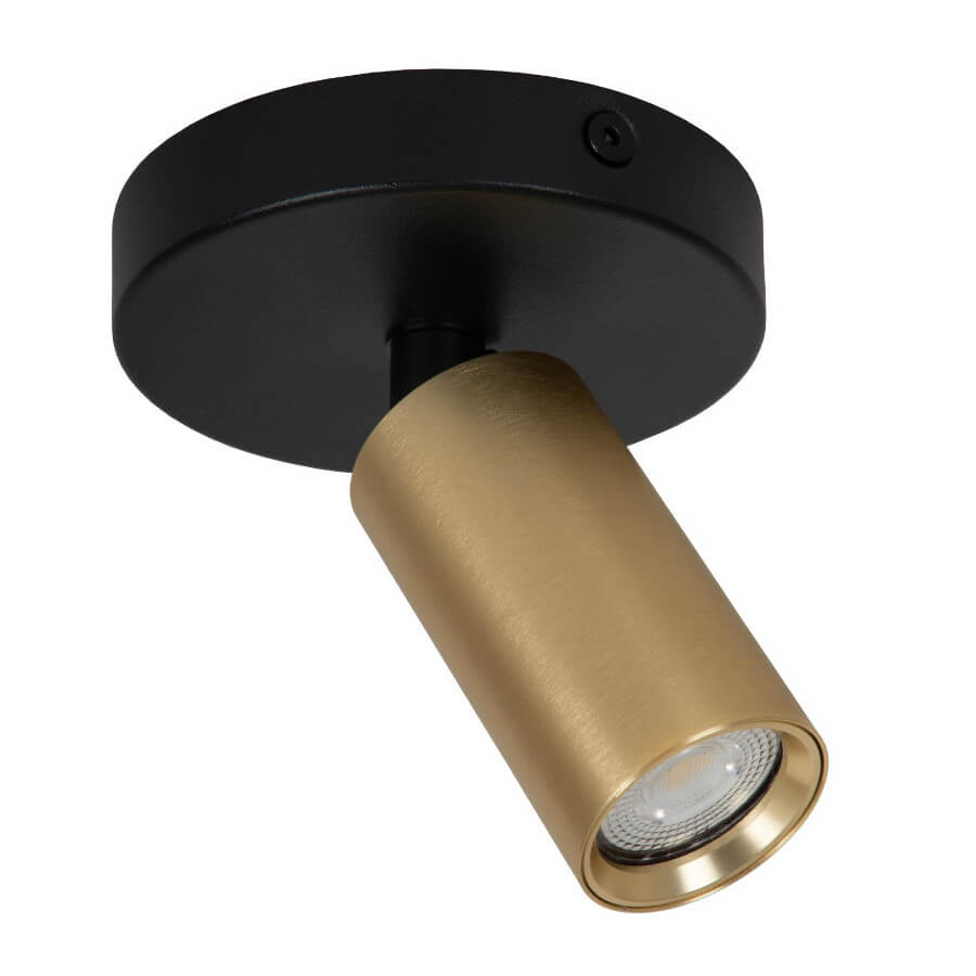 Lampa nasufitowa do kuchni RITMO 09942/01/02 metalowa czarna złota