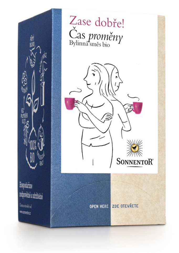 Sonnentor - Czas Transformacji, herbata w torebkach, ekologiczna, 18 szt.