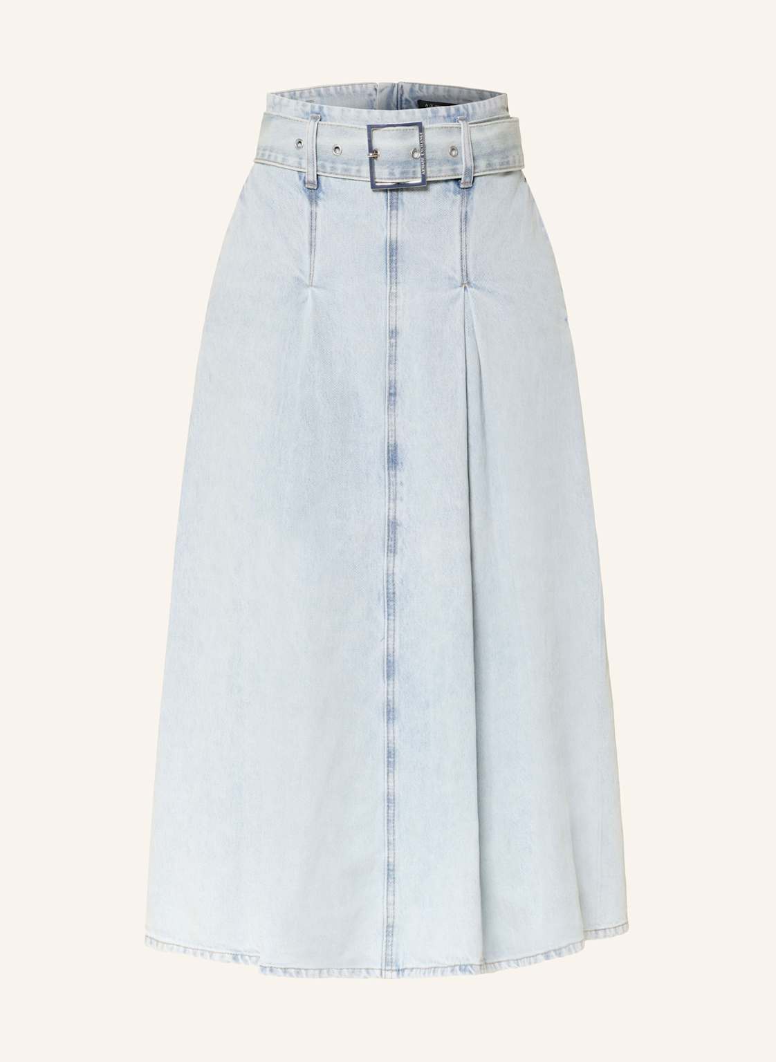 Armani Exchange Spódnica Jeansowa blau