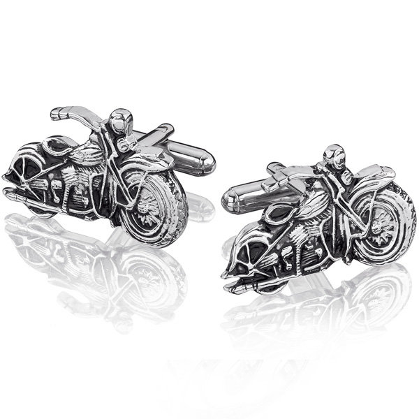 Spinki do mankietów Motocykl Harley KC-37