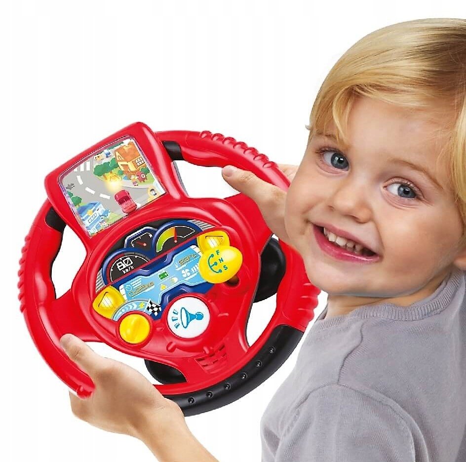 SMILY PLAY Kierownica symulator jazdy odgłosy