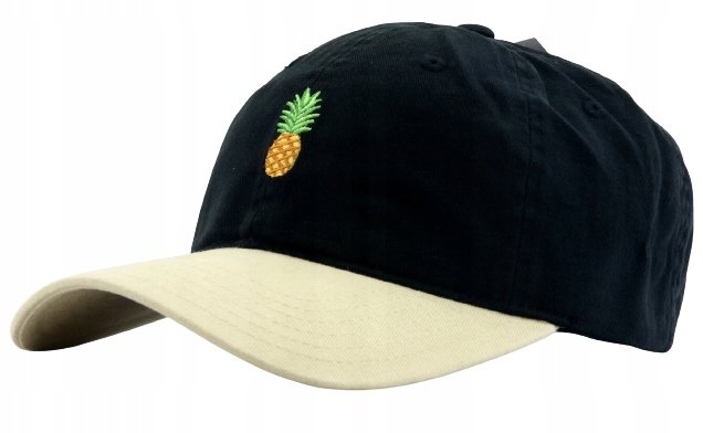 Czapka z daszkiem ANANAS HAFT OWOC 55-60cm