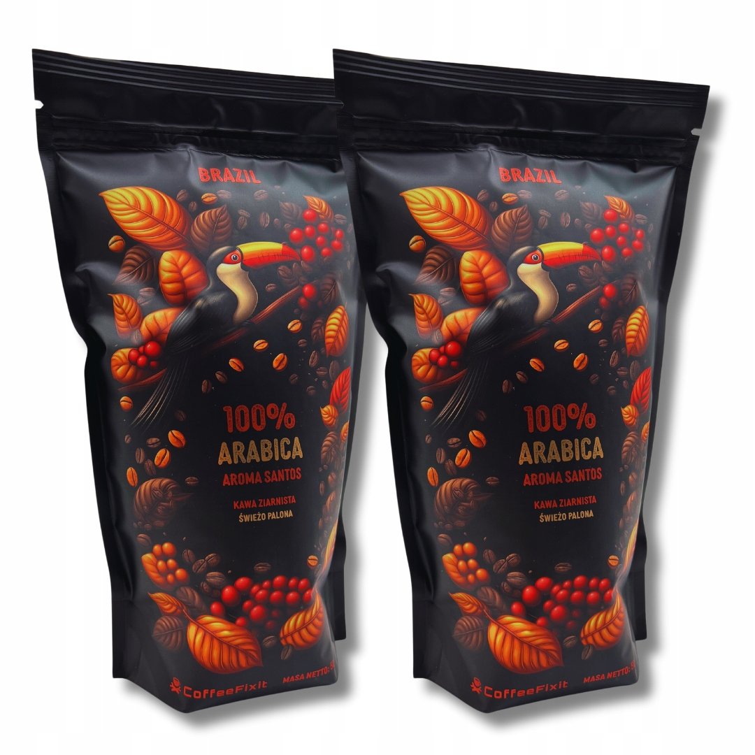 Kawa ziarnista 1kg - Brazylia - 100% Arabica - palarnia kawy CoffeefixIt