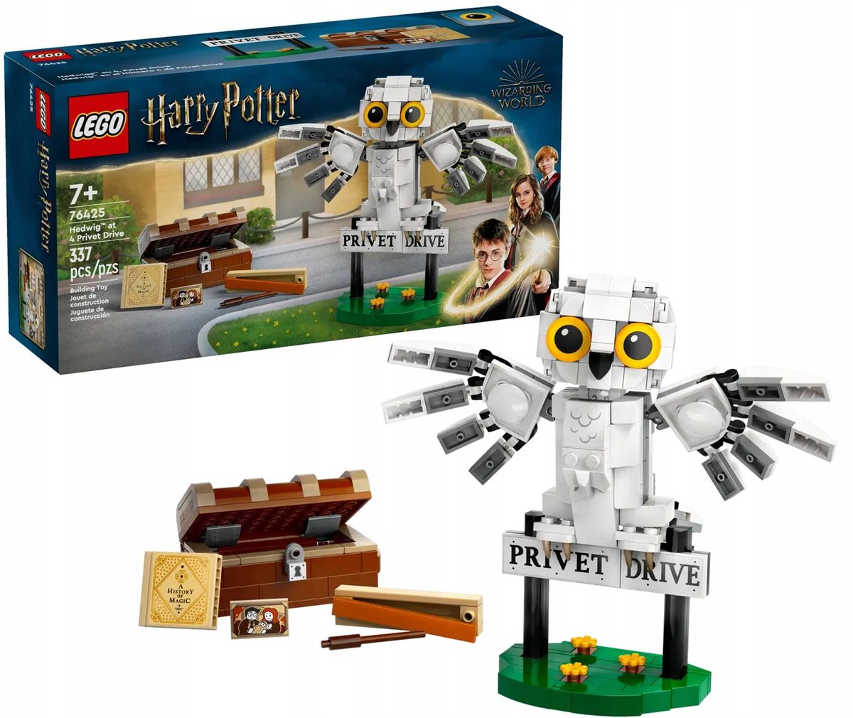 LEGO Harry Potter - Hedwiga z wizytą na ul. Privet Drive 4 NR 76425
