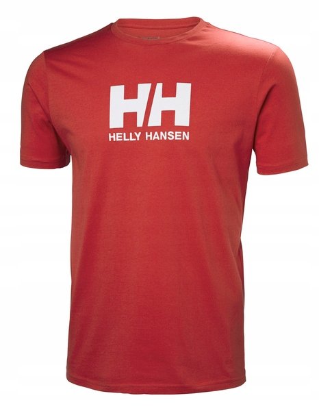 Koszulka męska HELLY HANSEN HH LOGO T-SHIRT - Red - XL