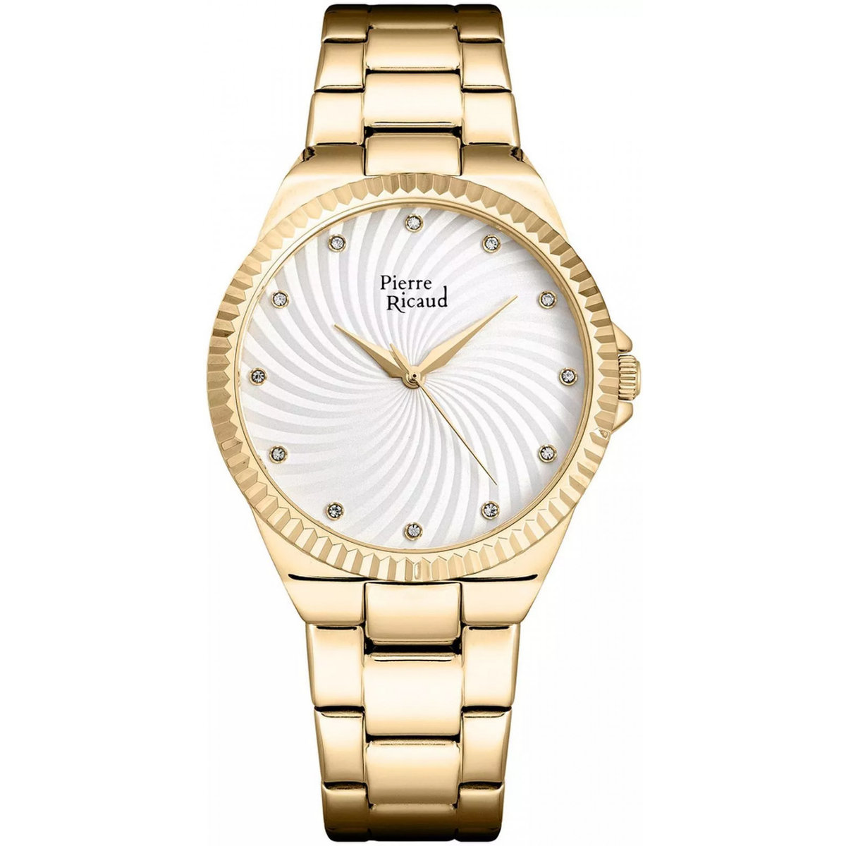 Zegarek Damski Pierre Ricaud P22073.1113Q CYRKONIE złoty