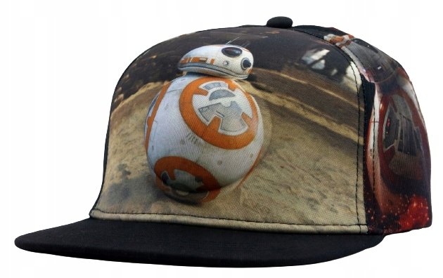 STAR WARS Czapka z daszkiem BB-8 WYPUKŁA 3D!