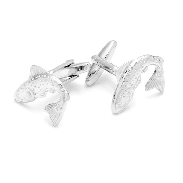 Spinki do mankietów Ryba Łosoś SD-1509