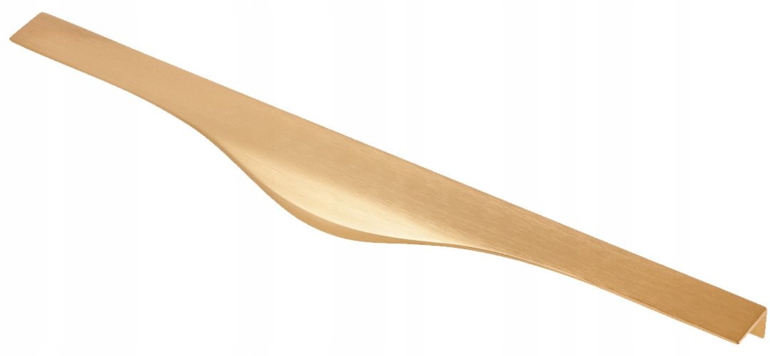 Uchwyt meblowy GTV PICADO, C=2x224 mm, L=496 mm, 14 mm, złoty/mosiądz GTV