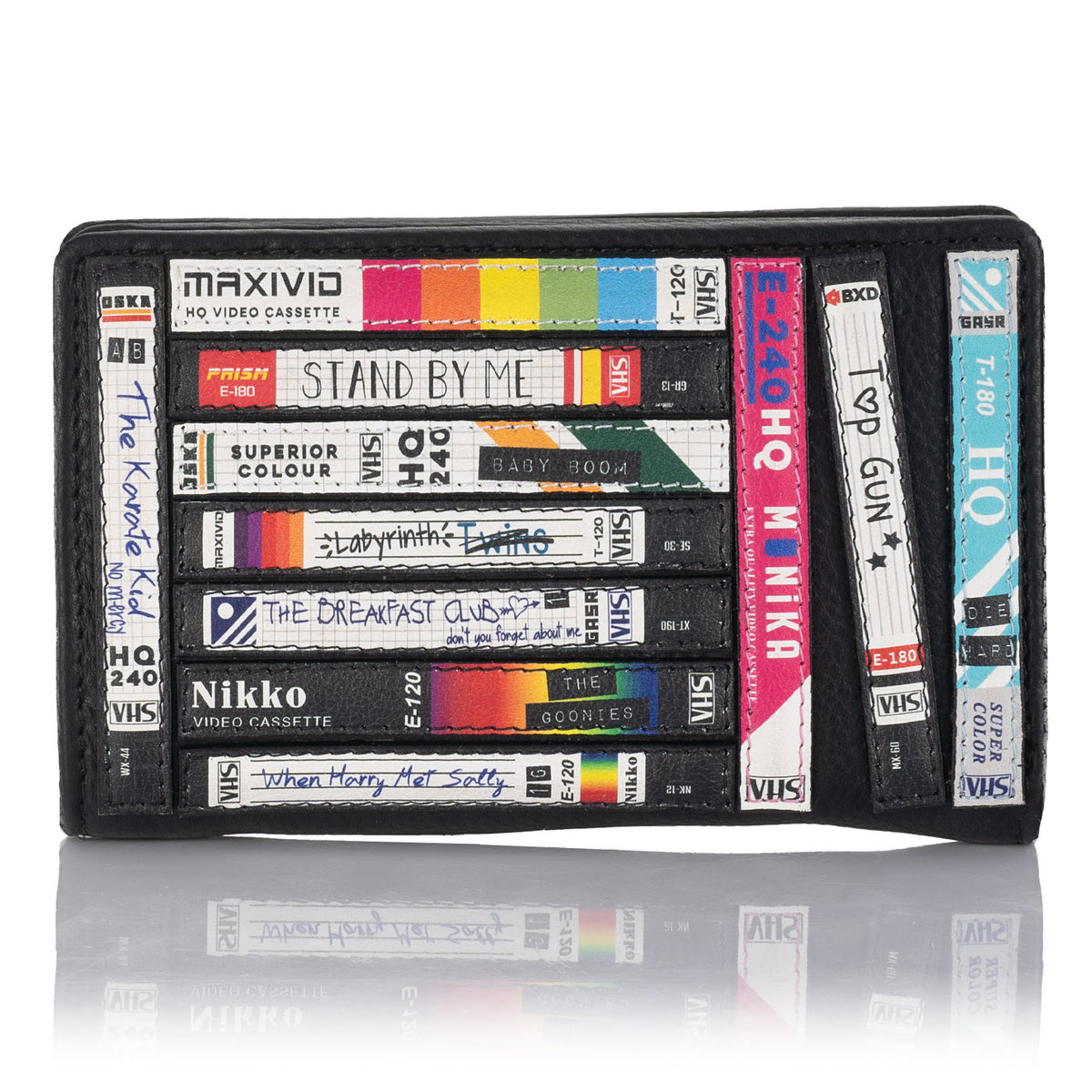 Skórzany portfelik damski Lata 80te Yoshi Y1089