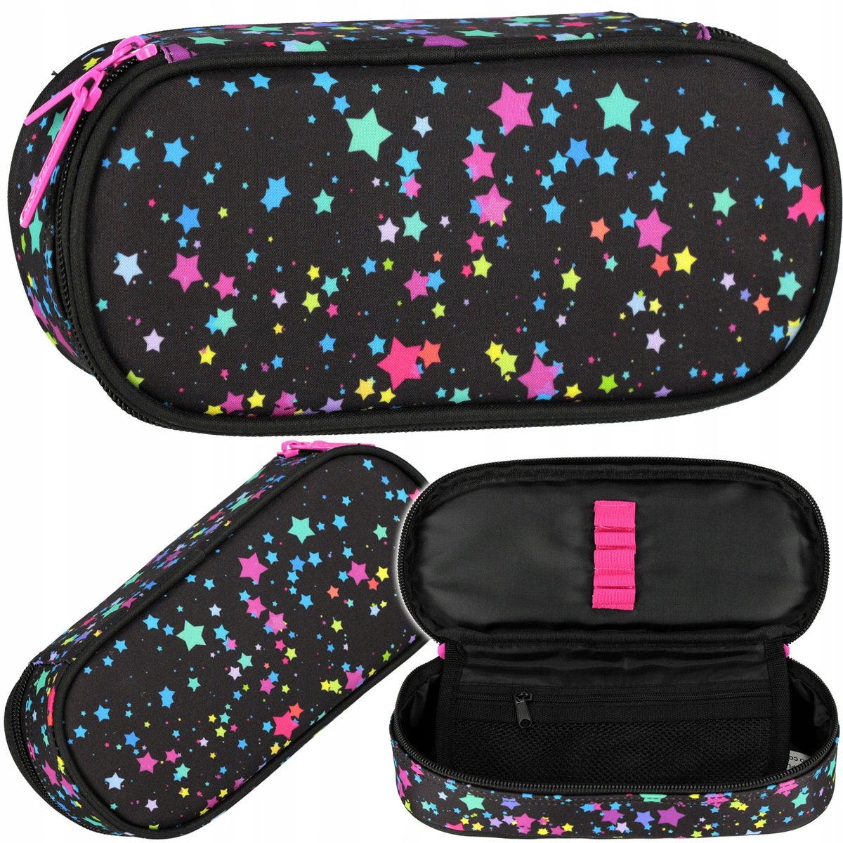 Starpak Piórnik Szkolny Tuba Usztywniana Gwiazdki Galaxy 552632