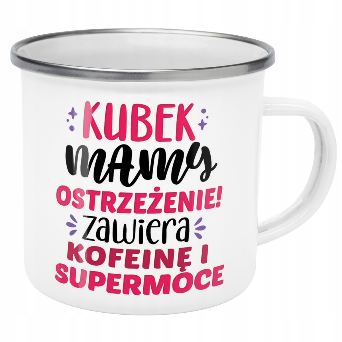 Emaliowany Kubek Garnuszek Dzień Matki Dla Mamy Prezent Kubek Mamy
