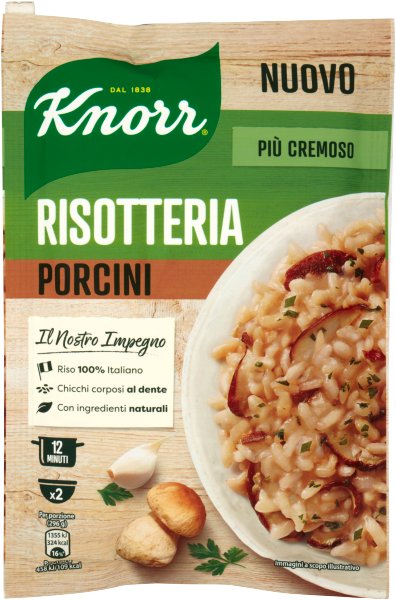 Risotto z grzybami Risotteria Porcini 175g - Knorr