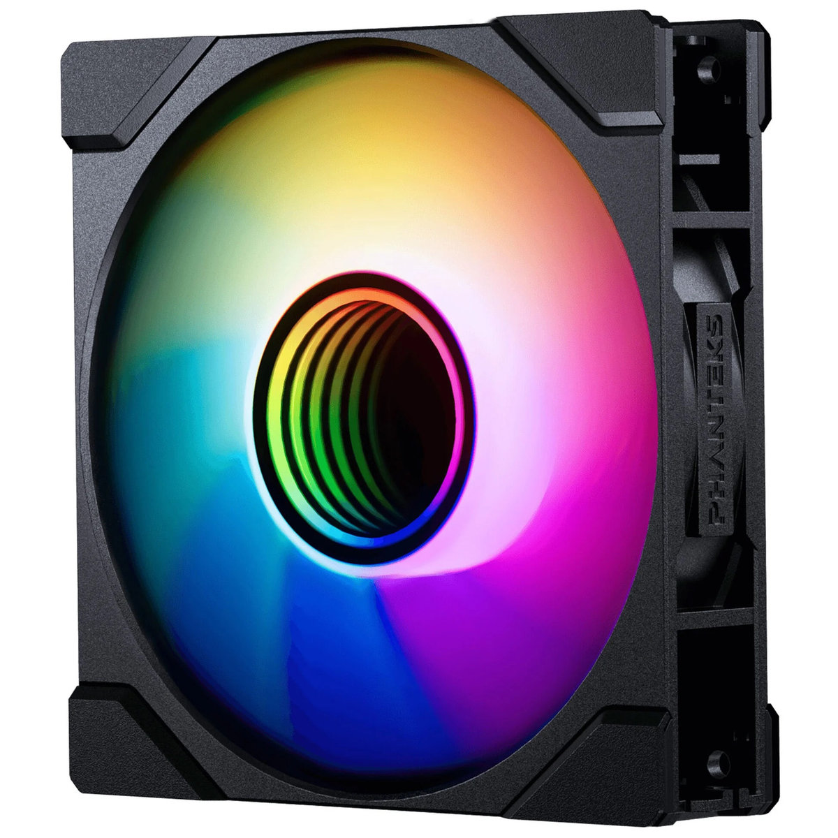 Wentylator Phanteks M25 Gen2 PWM ARGB Reverse Airflow 120mm, czarny