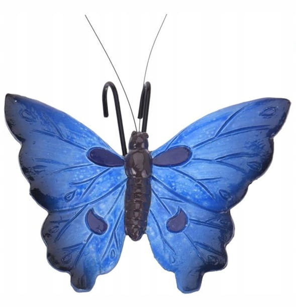 Wiszący motyl do doniczki 13x10cm Dekoracyjny ozdobny
