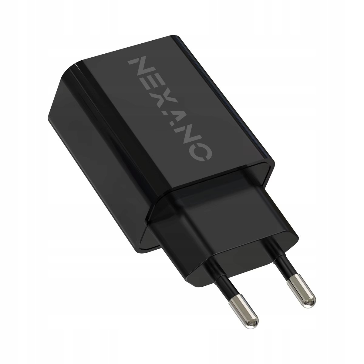 ŁADOWARKA SIECIOWA USB 1A 5V DO ŁADOWANIA ZEGARKÓW SMARTWATCH NEXANO CZARNA