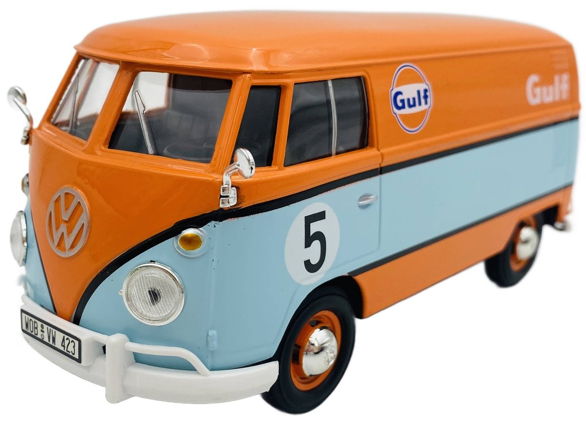 VW Type 2 T1 Delivery Van GULF model 1:24 Motormax 79649