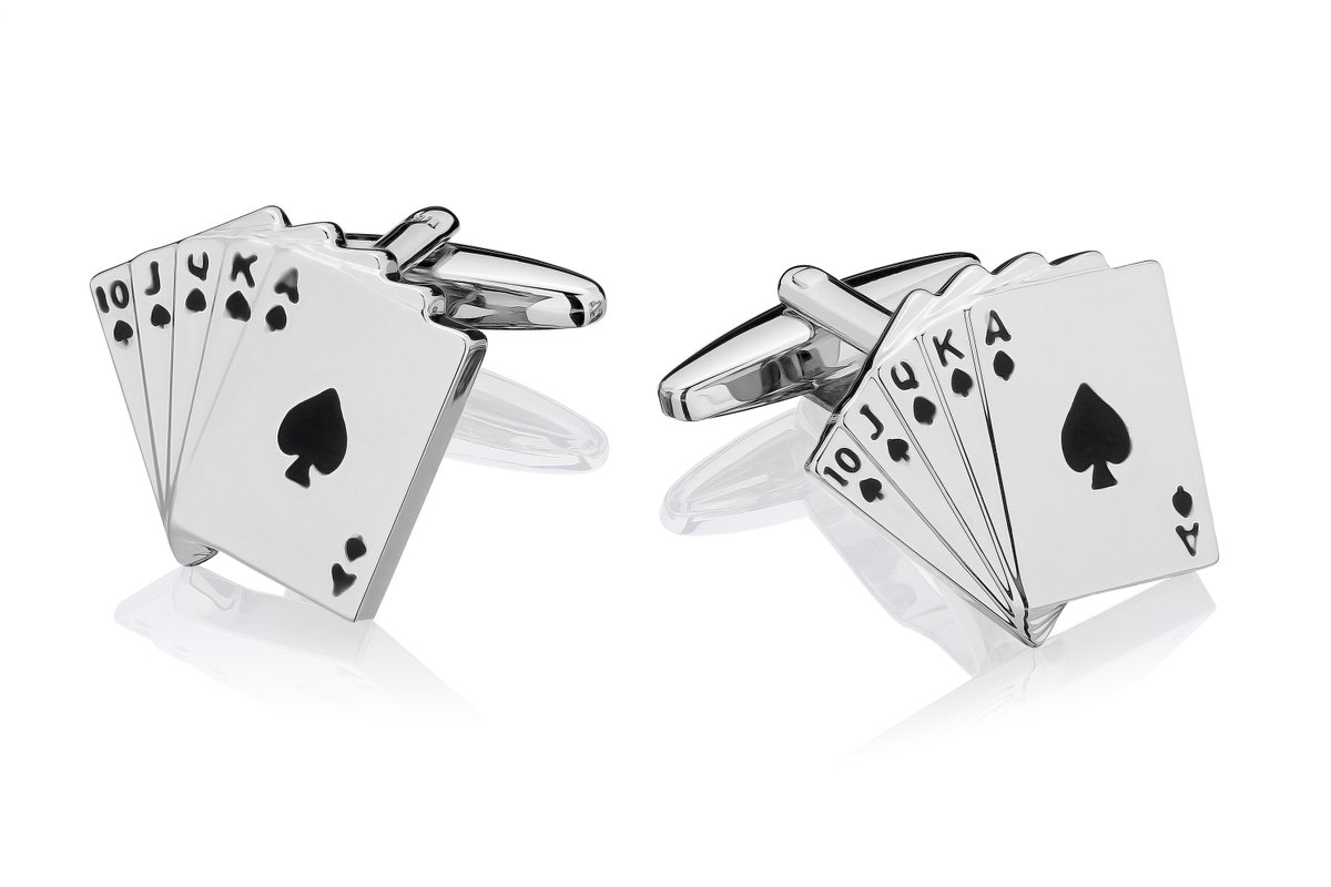 Spinki do mankietów Poker SD-1316