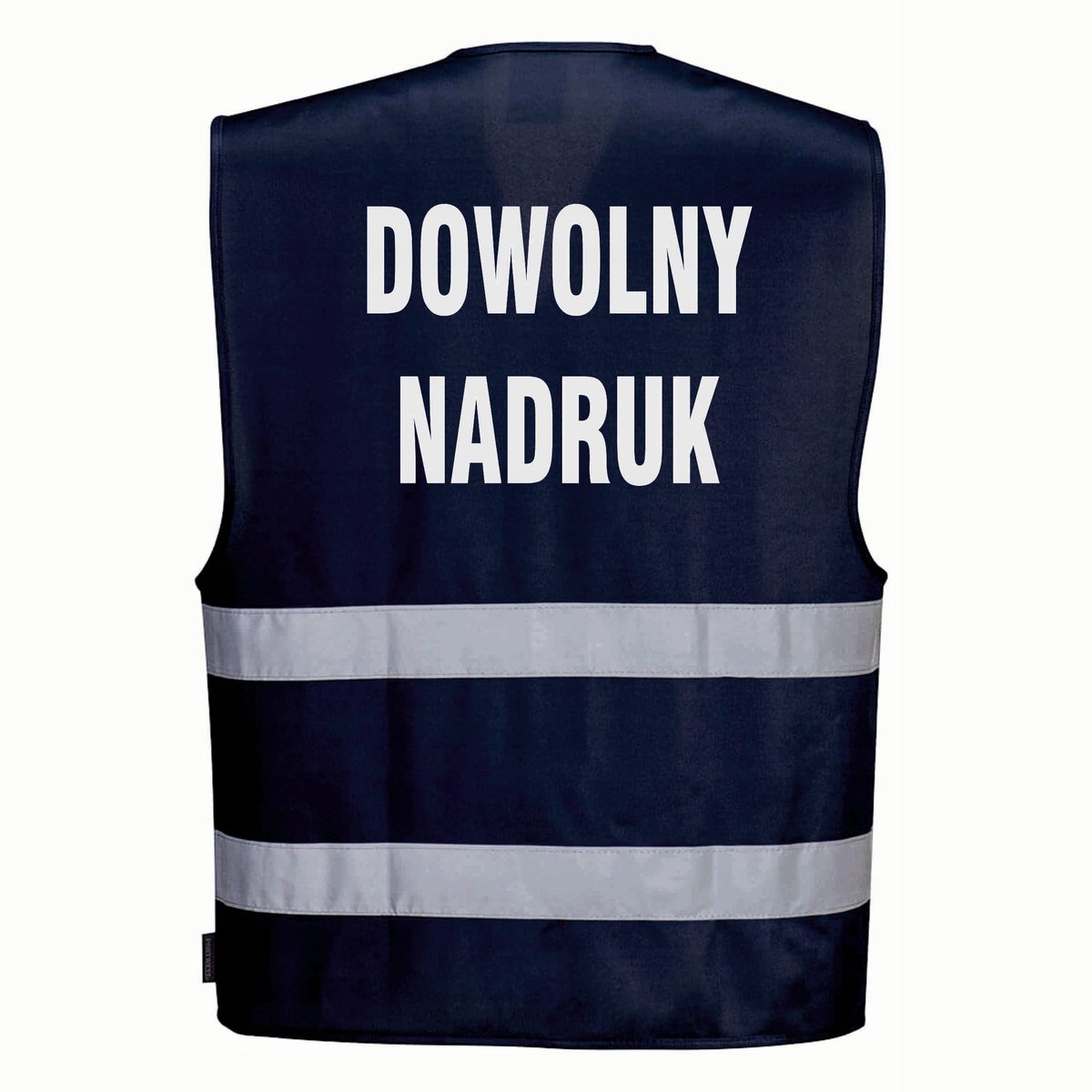Kamizelka odblaskowa F474 PORTWEST XXL/XXXL- granatowa z dowolnym nadrukiem