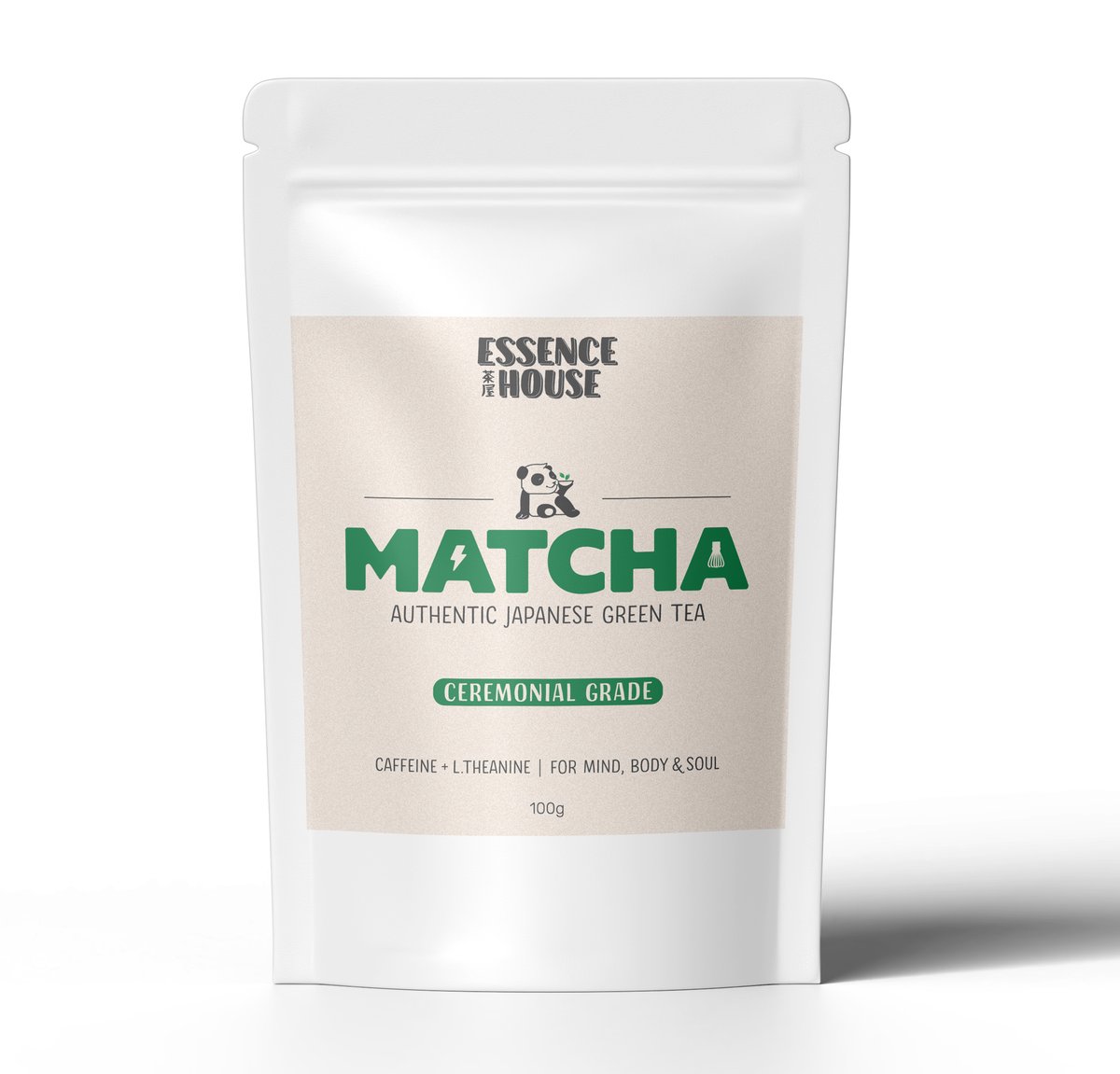 Japońska MATCHA Ceremonialna Premium - Pierwszy Zbiór 100g Essence House