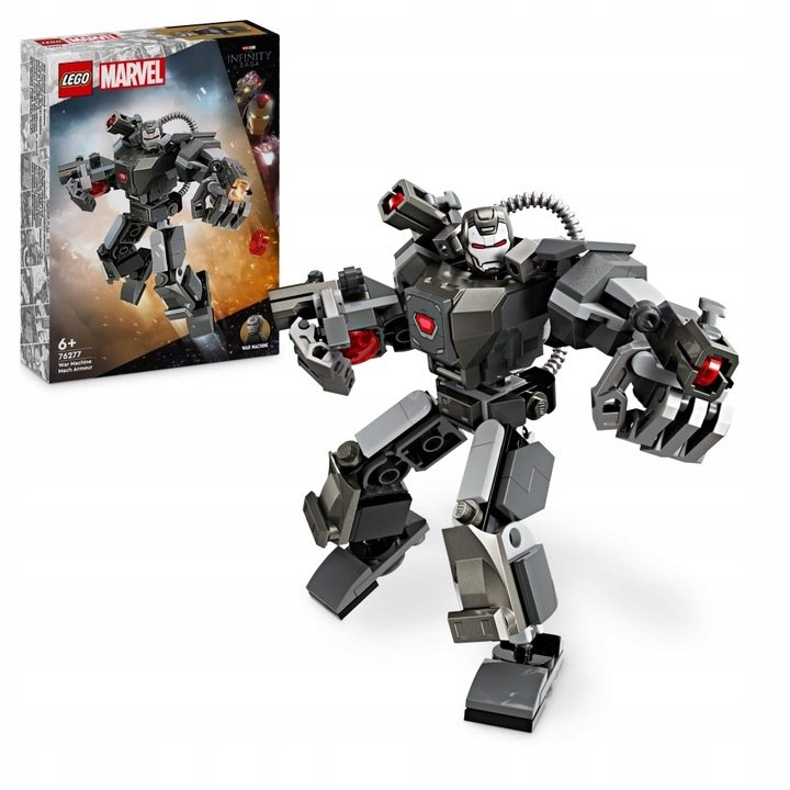 LEGO MARVEL - Mechaniczna zbroja robot Mech War Machine ZESTAW LEGO PREZENT DLA CHŁOPCA
