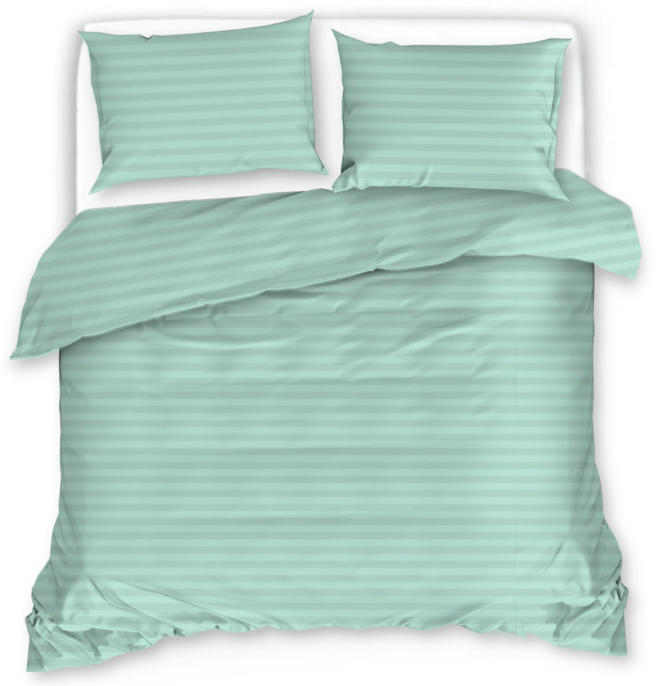 Pościel Hotelowa 200X220 Cristal Miętowa 2987