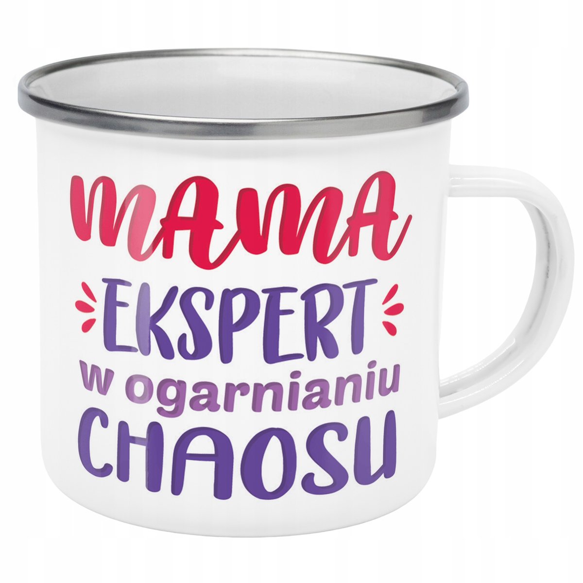 Emaliowany Kubek Garnuszek Dzień Matki Dla Mamy Prezent Ekspert
