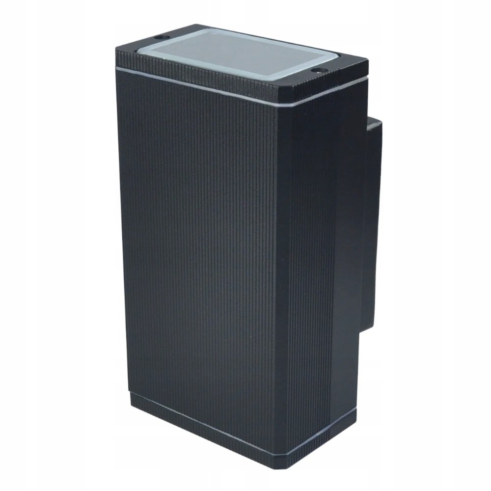 Lampa elewacyjna zewnętrzna kinkiet LED czarny