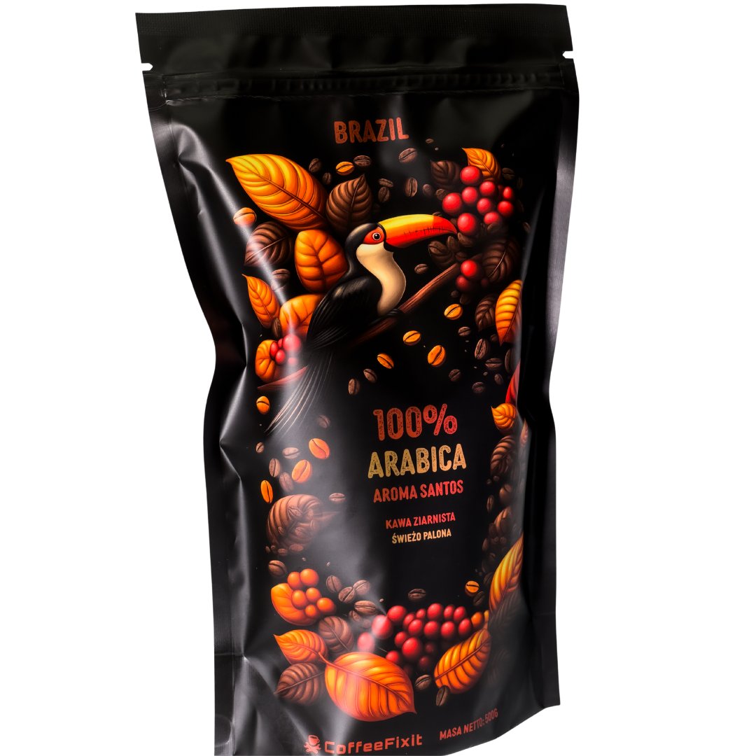 Kawa ziarnista 500g - Brazylia - 100% Arabica - palarnia kawy CoffeefixIt