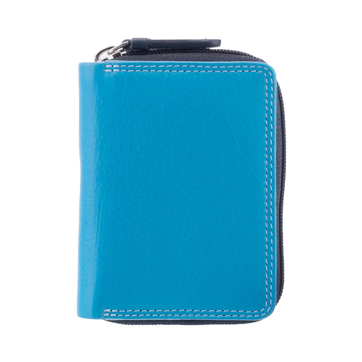 Kolorowy portfelik skórzany Visconti RB-53 RFID - niebieski