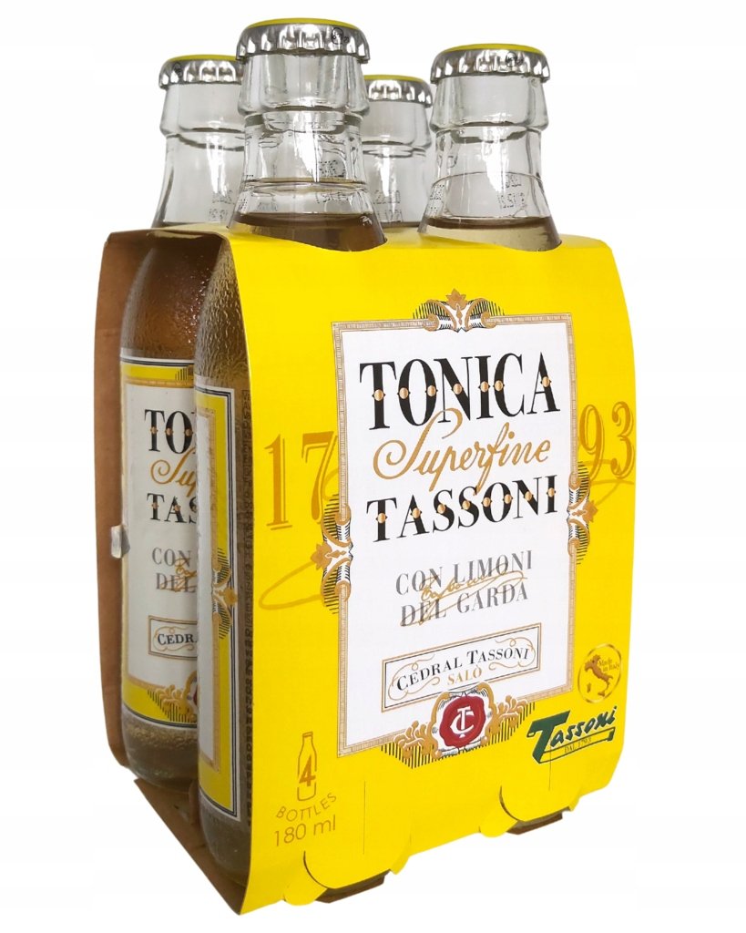 Tassoni Tonica Cedro 4x180ml włoski tonik