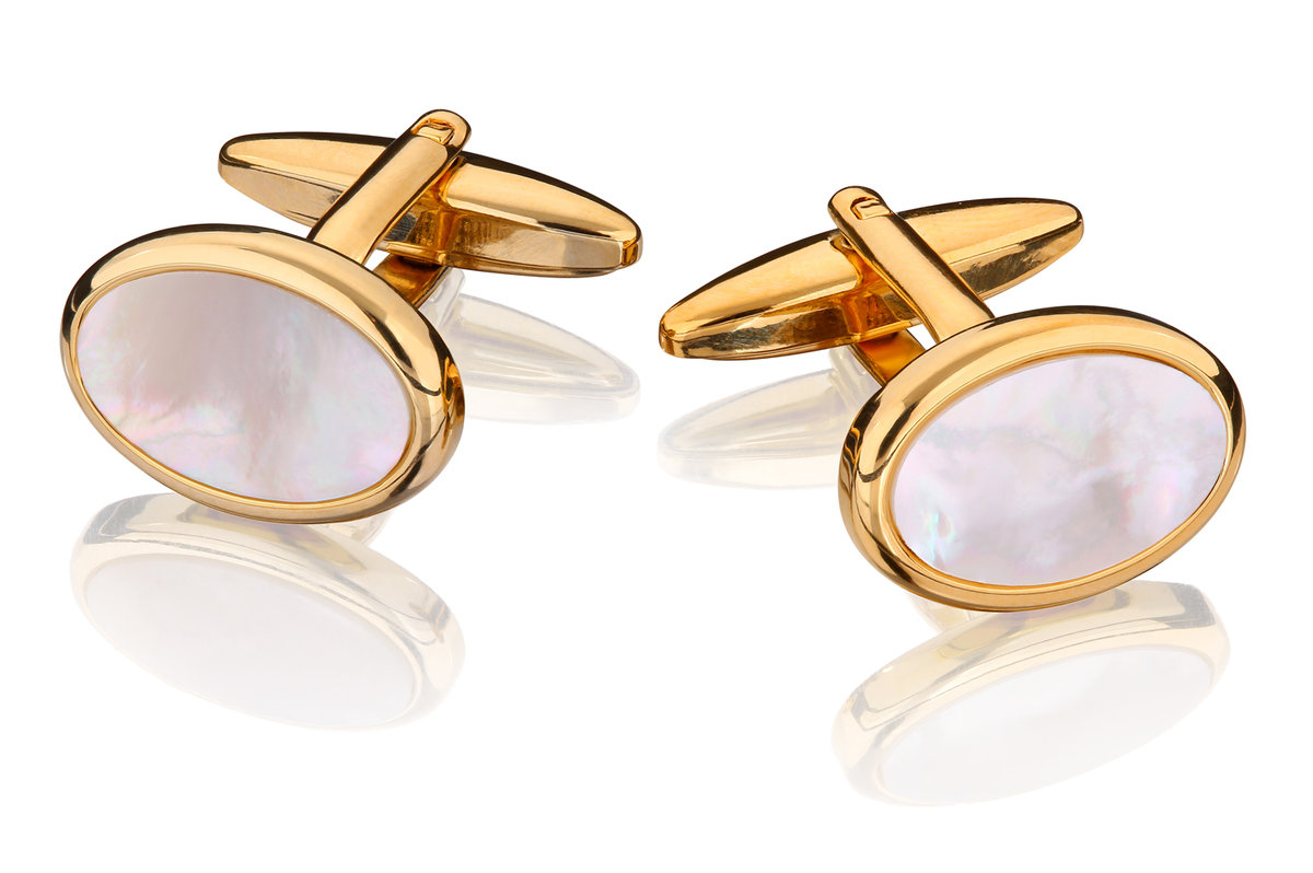 Spinki do mankietów Perłowe SD- 252