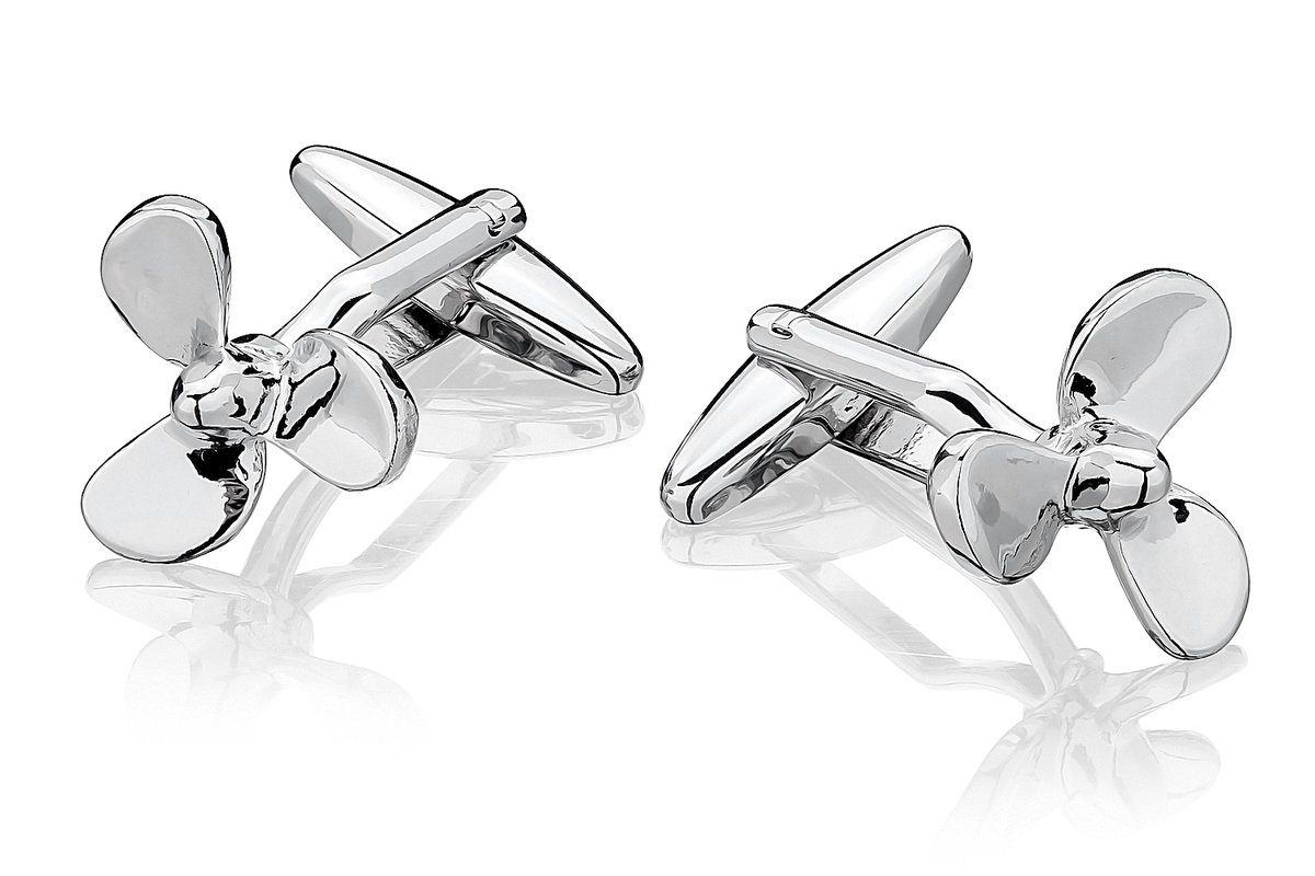 Spinki do mankietów Śruba statku SD-5234