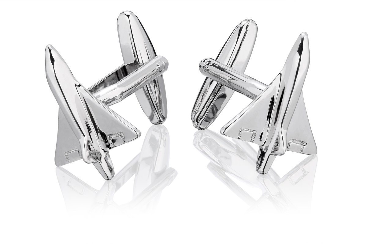 Spinki do mankietów Odrzutowiec X2